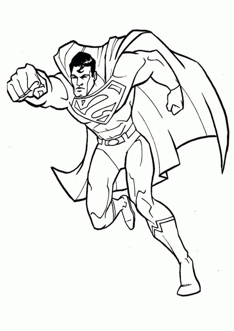 Superman kolorowanki